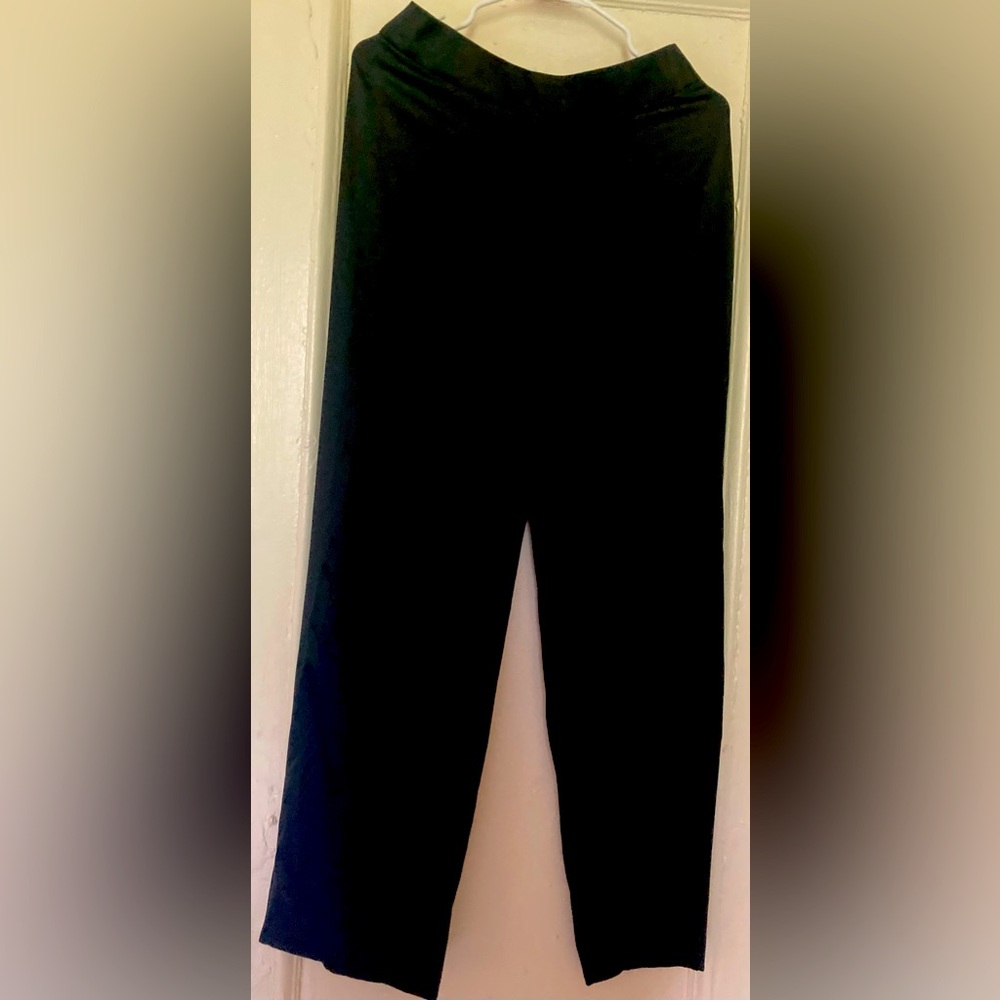 Giorgio Armani Borgo 21 Black Silk Pants